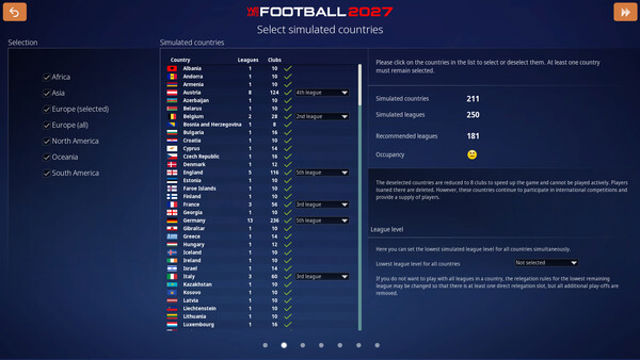 Hình ảnh trong game We.Are.Football 2027-GoldBerg Hình ảnh trong game We.Are.Football 2027-GoldBerg