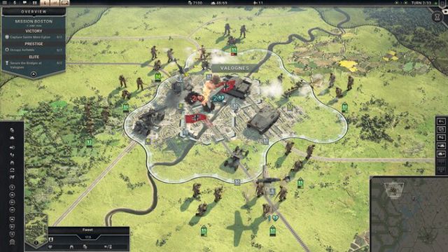 Hình ảnh trong game Panzer Corps 2 Elite All American-RUNE Hình ảnh trong game Panzer Corps 2 Elite All American-RUNE