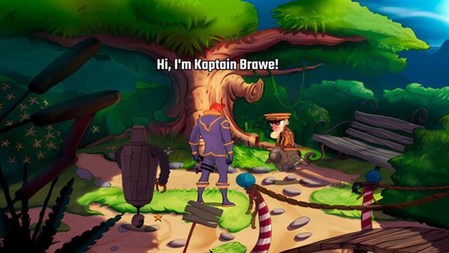 Hình ảnh trong game Kaptain Brawe A Brawe New World Remastered-TiNYiSO Hình ảnh trong game Kaptain Brawe A Brawe New World Remastered-TiNYiSO