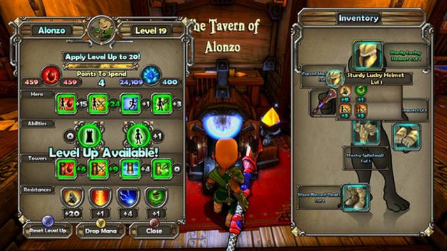 Hình ảnh trong game Dungeon Defenders Gunwitch Hero-TiNYiSO Hình ảnh trong game Dungeon Defenders Gunwitch Hero-TiNYiSO