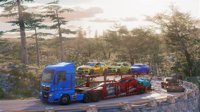 Hình ảnh trong game Truck and Logistics Simulator v1.02-P2P Hình ảnh trong game Truck and Logistics Simulator v1.02-P2P
