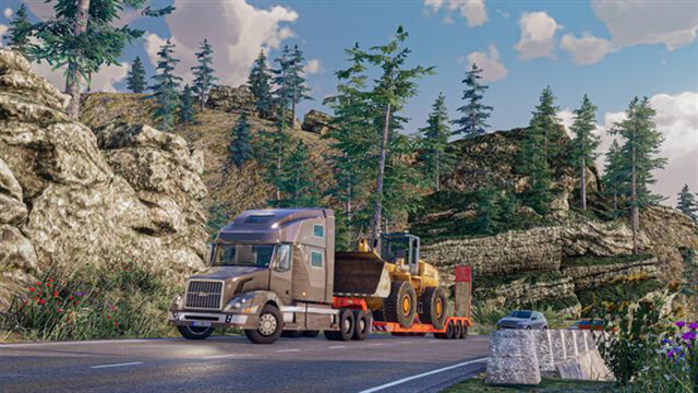 Hình ảnh trong game Truck and Logistics Simulator v1.02-P2P Hình ảnh trong game Truck and Logistics Simulator v1.02-P2P