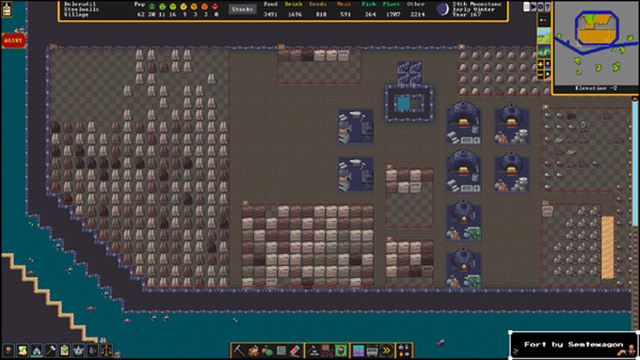 Hình ảnh trong game Dwarf Fortress v51.08-P2P Hình ảnh trong game Dwarf Fortress v51.08-P2P
