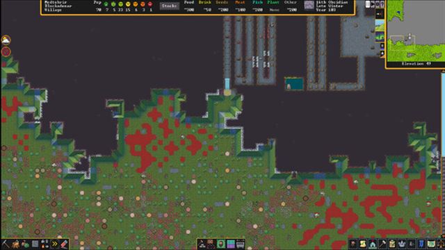 Hình ảnh trong game Dwarf Fortress v51.11-P2P Hình ảnh trong game Dwarf Fortress v51.11-P2P