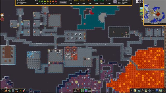 Hình ảnh trong game Dwarf Fortress v50.13-P2P Hình ảnh trong game Dwarf Fortress v50.13-P2P