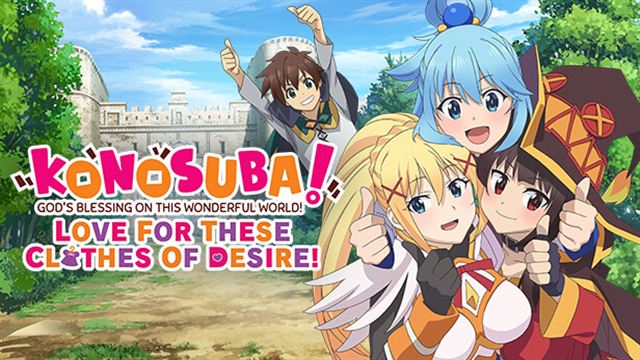 Bộ sưu tập game KONOSUBA - God's Blessing on this Wonderful World! Love For These Clothes Of Desire!